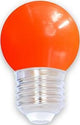 LED-Kugellampe E27 rot 1W - led0152