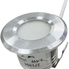 LED-Mini-Einbaustrahler 1,5 W 2700 K 37 mm 60° rund feststehend aus geschliffenem Stahl – led4632