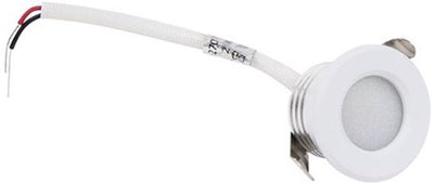 LED-Mini-Einbaustrahler 1,5 W 2700 K 37 mm 60° rund fest weiß – led4630