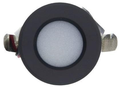 LED-Mini-Einbaustrahler 1,5 W 2700 K 37 mm 60° rund feststehend schwarz – led4631