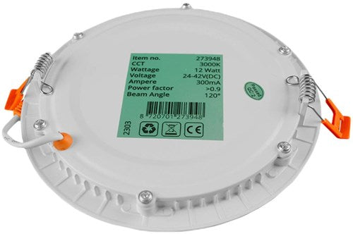 LED-Panel-Downlight 18W 4000K inkl. Treiber weiß - led2643