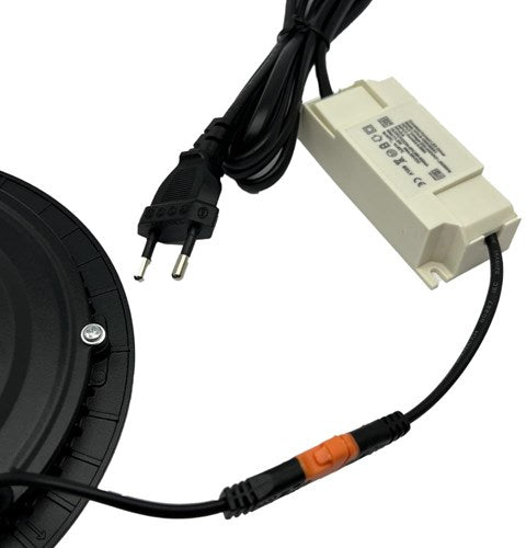 LED-Panel-Downlight 18W 4000K inkl. Treiber schwarz - led2642