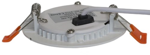 LED-Panel-Downlight 3W 3000K inkl. Treiber weiß - led2601