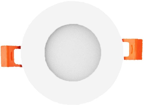 LED-Panel-Downlight 3W 3000K inkl. Treiber weiß - led2601