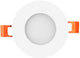LED-Panel-Downlight 3W 3000K inkl. Treiber weiß - led2601