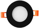 LED-Panel-Downlight 3W 3000K inkl. Treiber schwarz - LED2600