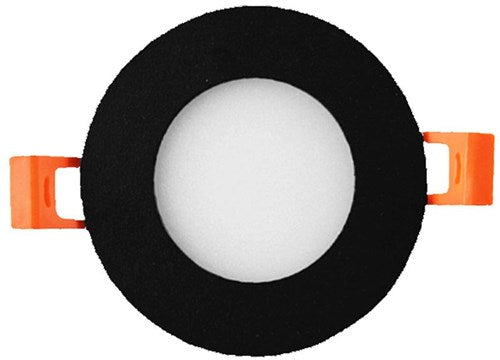 LED-Panel-Downlight 3W 4000K inkl. Treiber schwarz - led2602