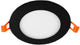 LED-Panel-Downlight 6W 4000K inkl. Treiber schwarz - led2612