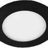 LED-Panel-Downlight 9W 3000K inkl. Treiber schwarz - led2620