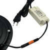 LED-Panel-Downlight 9W 4000K inkl. Treiber schwarz - led2622