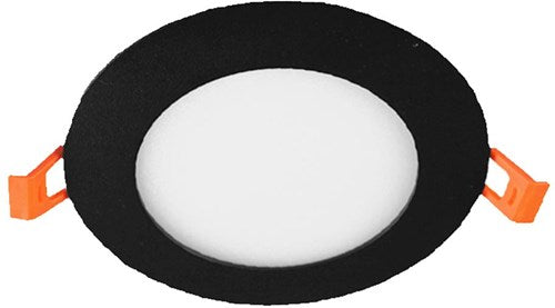 LED-Panel-Downlight 9W 4000K inkl. Treiber schwarz - led2622