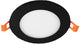 LED-Panel-Downlight 9W 4000K inkl. Treiber schwarz - led2622