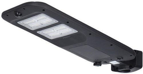 LED-Solar-Straßenleuchte 14 W 4000 K schwarz + Dämmerungsschalter – 5014120