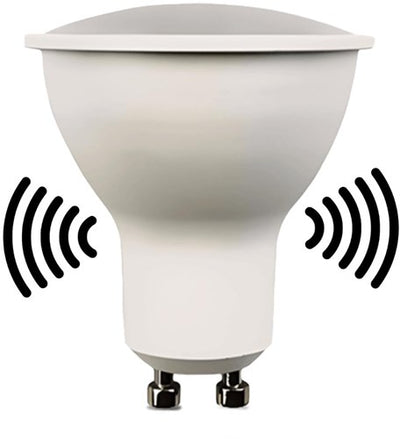 LED-Spot gu10 230 V 7–75 W 120 g weiß 2700 K dimmbarer Sensor – led0690