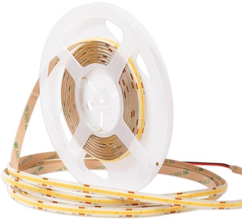 LED-Streifen Cob Flex 5m 24V IP65 Warmweiß 3000K - led1201