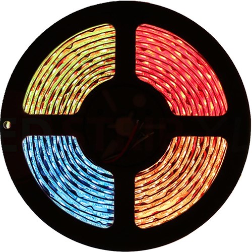 LED-Streifen Flex 5m 5050 24V IP65 RGB - led1194