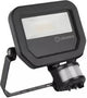 Ledvance LED-Bauleuchte 10 W 3000 K Schwarz + Sensor – 5017550