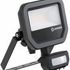 Ledvance LED-Bauleuchte 10 W 4000 K Schwarz + Sensor – 5017551