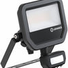 Ledvance LED-Bauleuchte 20 W 4000 K Schwarz + Sensor – 5017561