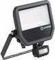 Ledvance LED-Bauleuchte 50 W 3000 K Schwarz + Sensor – 5017580