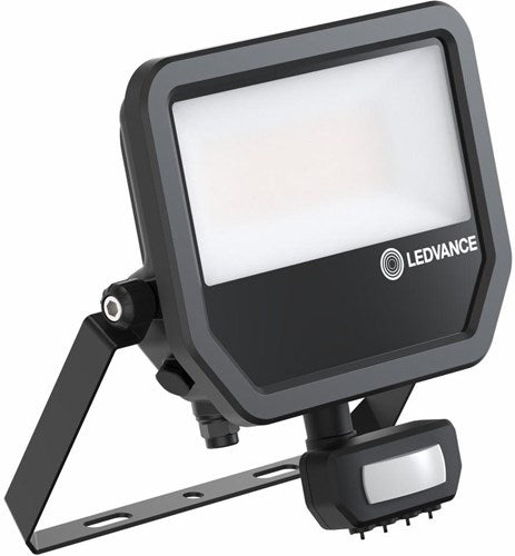 Ledvance LED-Bauleuchte 50 W 4000 K Schwarz + Sensor – 5017581