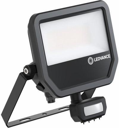 Ledvance LED-Bauleuchte 50 W 4000 K Schwarz + Sensor – 5017581