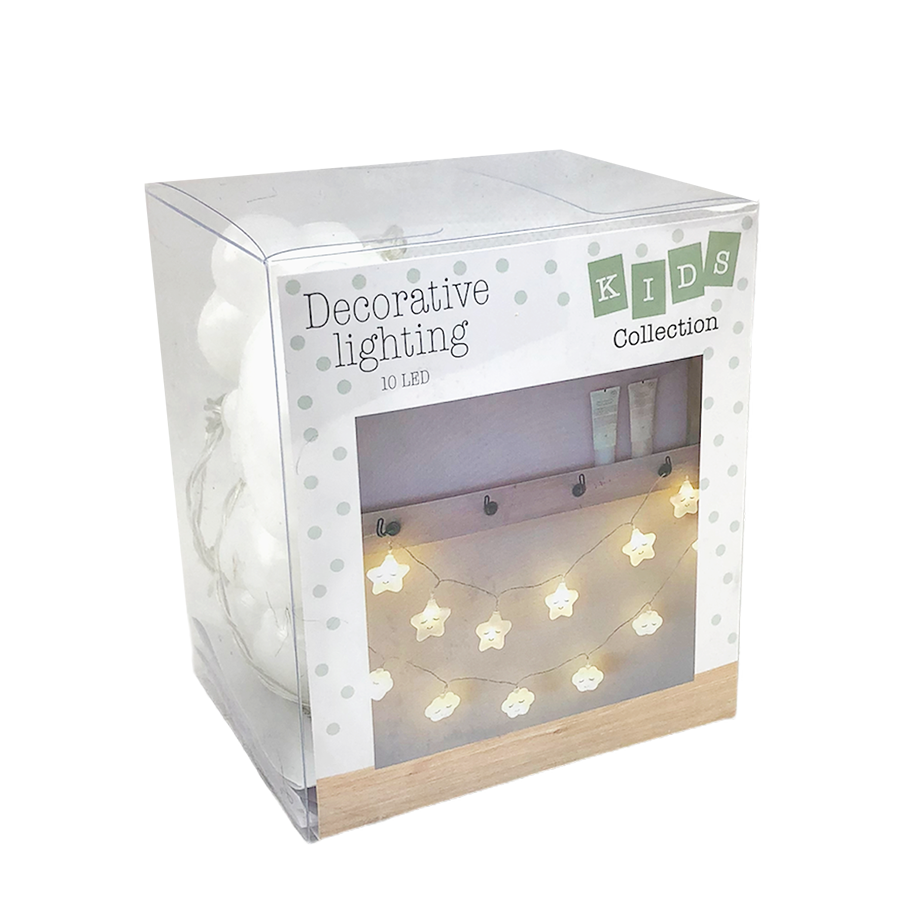 LED-Lichtgirlande Wolken 150cm