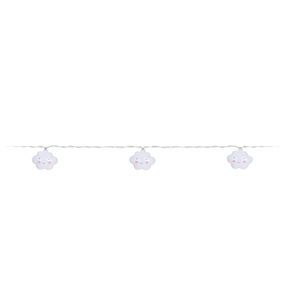 LED-Lichtgirlande Wolken 150cm