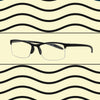 Spectrum Spectrum -Lesebrille Schwarze rechteckige halbe Rande 1,50