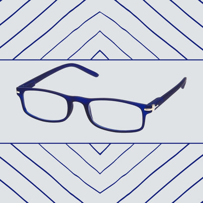 Spectrum Spectrum Lesebrille Matte Blaues Assorti rechteckige Assorti