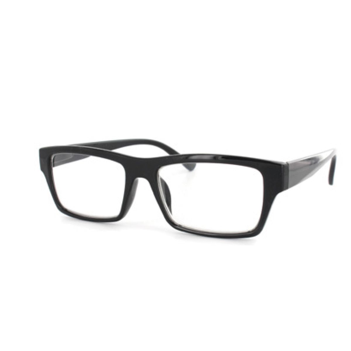 Spektrum -Lesebrille schwarz 2.00 rechteckig