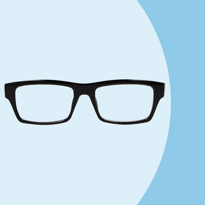 Spektrum -Lesebrille schwarz 2.00 rechteckig