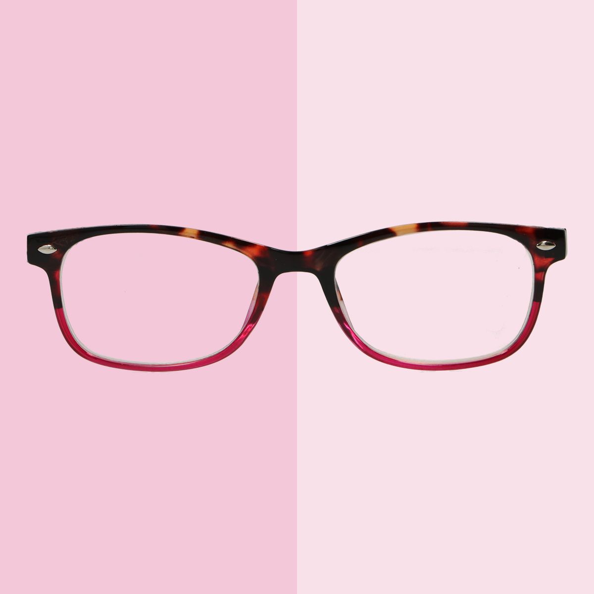 Spectrum Spectrum Lesebrille Flamme Pink Rechteck 1.00