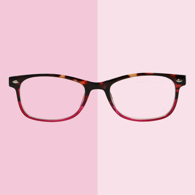 Spectrum Spectrum Lesebrille Flamme Pink Rechteck 1.00