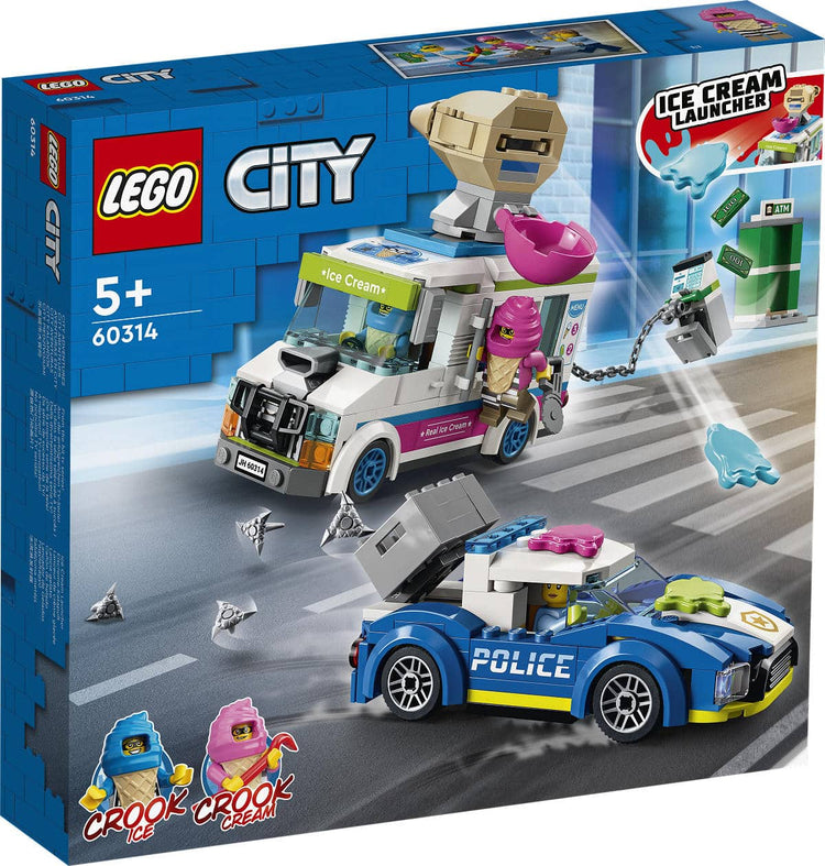 Lego City 60314 Ice Cream Launcher mit Polizeiauto