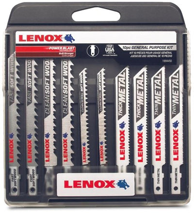 Lenox Stichsägeblatt-Set | T-Welle | 10 Stück