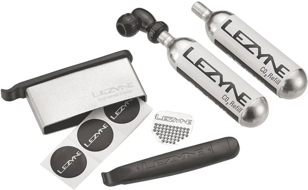 Lezyne Twin Kit (Twin Drive CO2 + Hebel-Kit-Kombination)