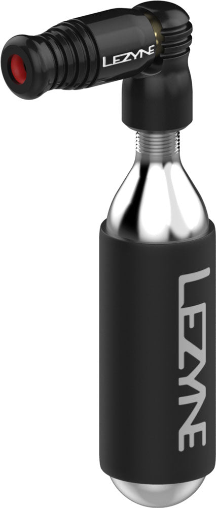 Lezyne Trigger Speed Drive CNC CO2-Pumpe schwarz – glänzend