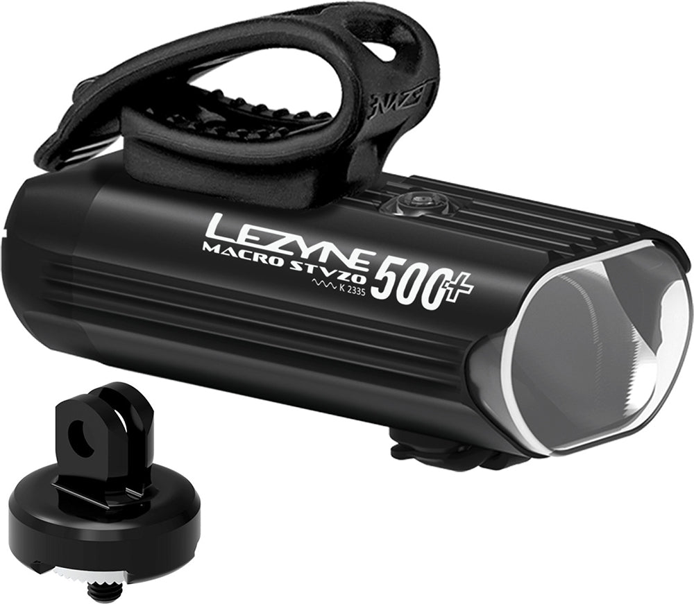 Lezyne Macro Stvzo 500+ Rückfahrscheinwerfer + beladenes Kit