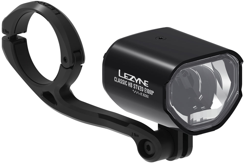 Lezyne E-Bike Classic HB Stvzo E1000+ Frontlicht