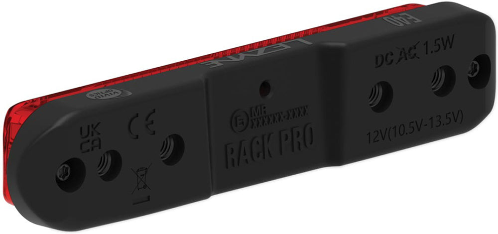 Lezyne Rack Pro Stvzo E40 Rücklicht