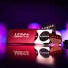 Lezyne Reparaturset Metall (6 Flicken) rot