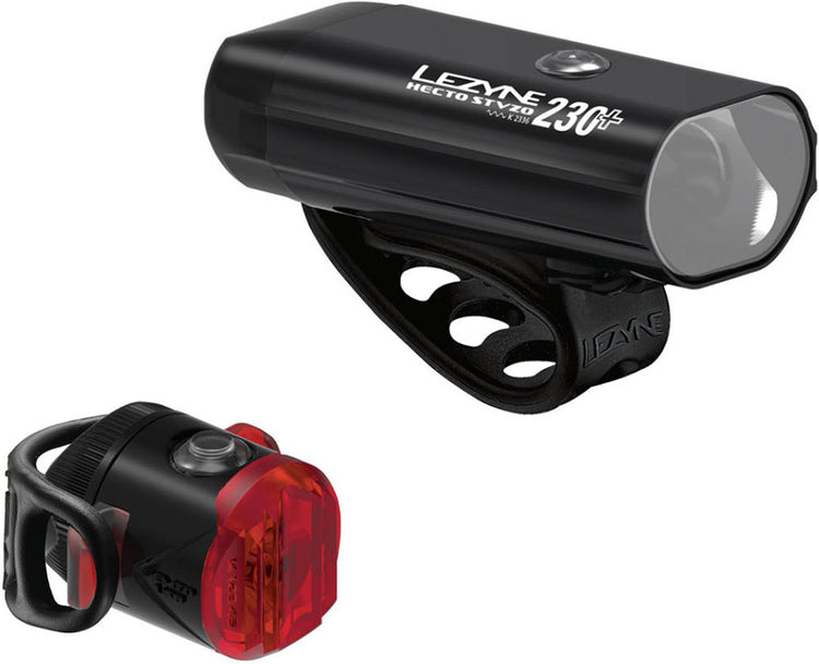 Lezyne Hecto 230+ Femto USB C Beleuchtungsset