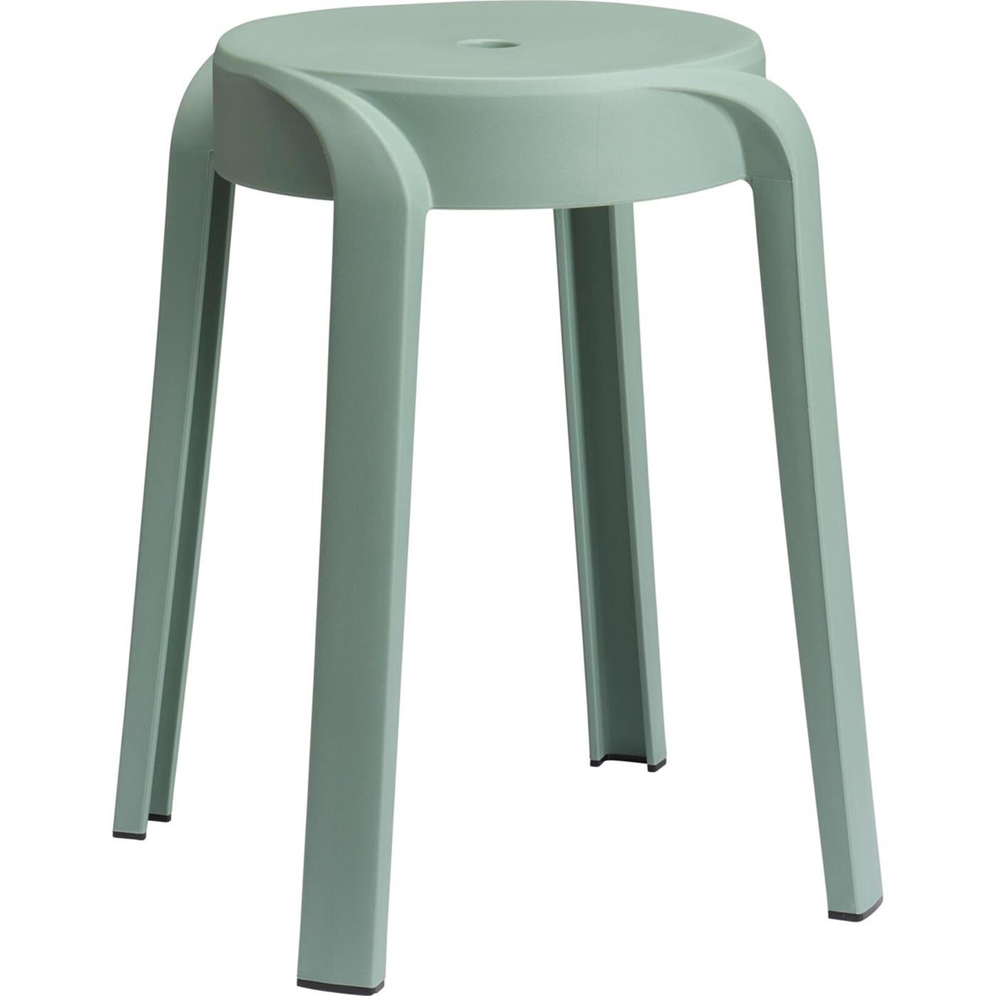 Home-Styling-Hocker, stapelbar, hellgrün