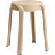 Stapelbarer Home-Styling-Hocker in Taupe