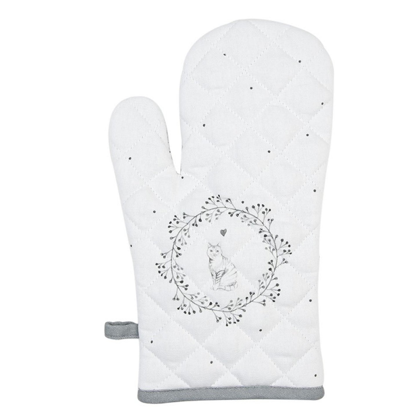 Clayre Eef Ofenhandschuh Katze 18x30cm