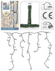 Home-Styling-Eiszapfenbeleuchtung 90 LED warmweiß