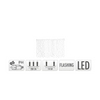 Lichtervorhang blinkende LED warmweiß 189 LEDs 200x70cm