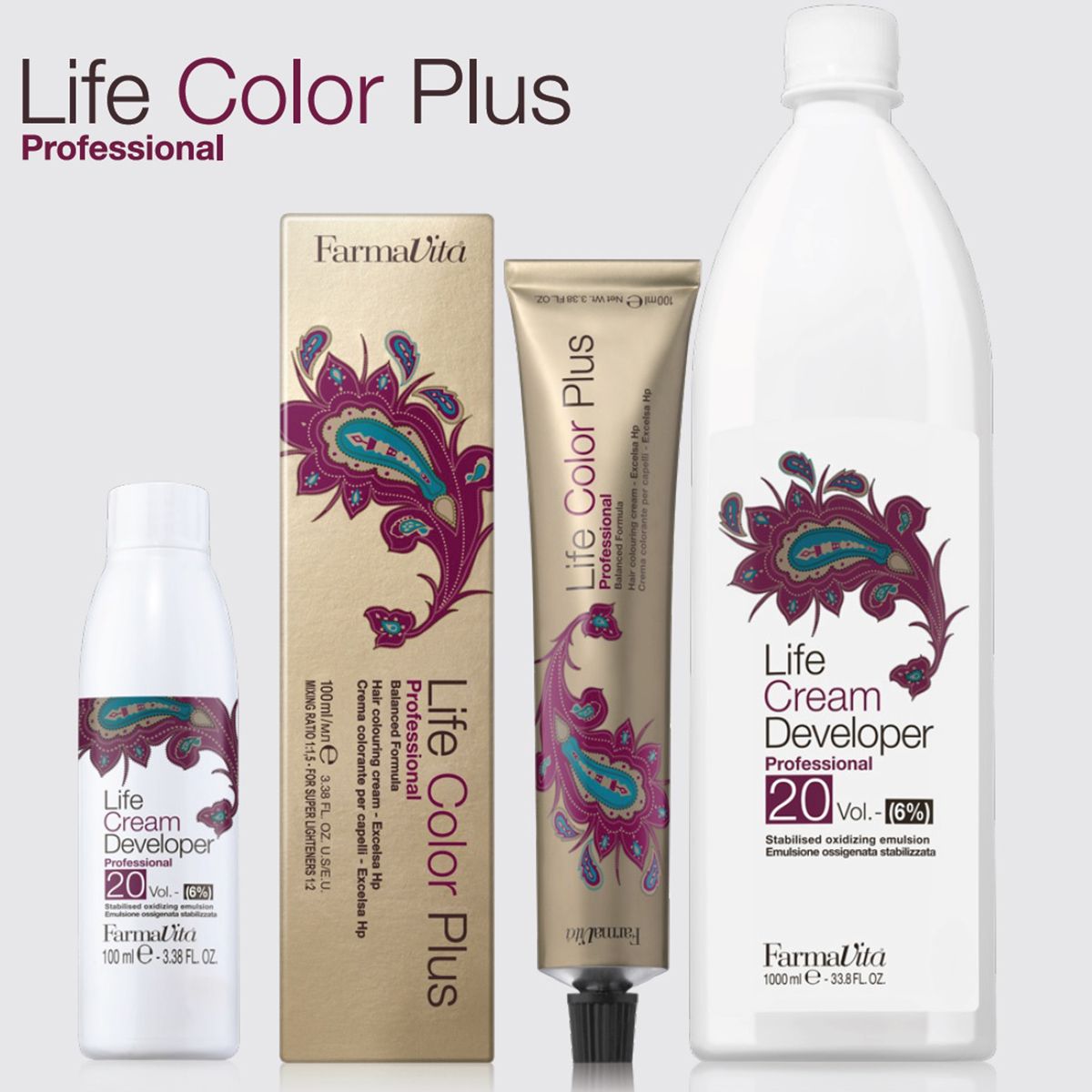 Farmavita Life Cremeentwickler 6 % 1000 ml
