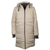 Life Line Howitt Fake Down Parka Ladies Beige Größe xxl